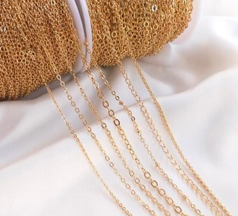Luna 14k Gold Chain