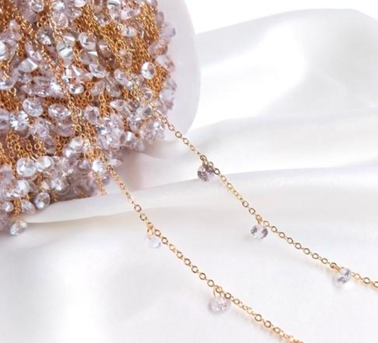 Crystal-Embellished Permanent Chain Bracelets LYNKD Claremore, Oklahoma